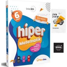 Karma Kitaplar Hiperzeka 6.Sınıf Matematik  Konu Anlatımlı Soru Bankası(Serkan Akça)Zihin Deneme+K.İst29