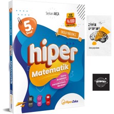 Karma Kitaplar Hiperzeka 5.Sınıf Matematik  Konu Anlatımlı Soru Bankası(Serkan Akça)Zihin Deneme+K.İst13