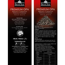 Beta Premium Opa 750 Gr % 100 Seylon İthal Siyah Çay