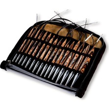 223800 Yuvarlak Örgü Iğnesi Seti Natural 4,0-10,0 mm