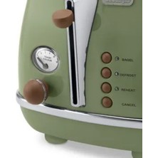 Delonghi Icona Vintage İki Dilim Ekmek Kızartma Makinesi CTOV 2103.GR