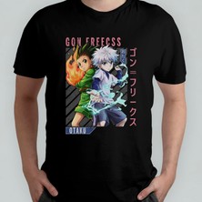 Pixxa Hunter x Hunter Gon Unisex %100 Pamuklu Bisiklet Yaka T-Shirt Model 4