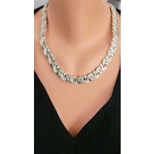 Nusret Takı 925 Ayar Gümüş Balta Model Pres Kolye