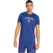 adidas Erkek  Mavi  T-Shirt D4t Herıtage Tee Mavi Jı6353
