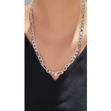 Nusret Takı 925 Ayar Gümüş Figaro Zincir