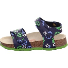 Superfit Superfit Mantar Taban Desenli Erkek Sandalet Lacivert10