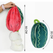 Ayıcı Oyuncak  50 cm Peluş Karpuz Tavşan
