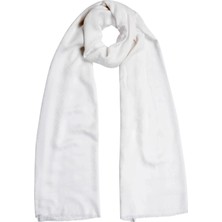 Tommy Hilfiger  Kadın Beyaz Şal