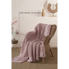 Elart Ruffle Pike Çift Kişilik (220 x 240  cm ) Pudra