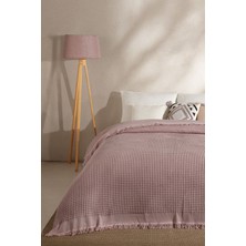 Elart Ruffle Pike Çift Kişilik (220 x 240  cm ) Pudra