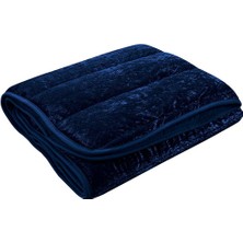Elart Velvet Bebek Yorgan (150X100 Cm) Lacivert