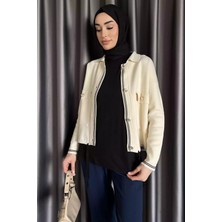 Julude Bisiklet Yaka Sıfır Kol Içlik Tunik P-00015352