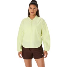 Asics Nagino Run Adjustable Jacket Kadın Ivory/Slate Blue Ceket 2012D138-750