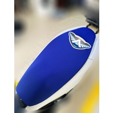 ULTRASHOP Altai Xline Mavi Sele Kılıfı Su Geçirmez Motosiklet Sele Kılıfı Logolu Sele Koltuk Kılıfı-X