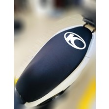 ULTRASHOP Kymco Agility S Siyah Sele Kılıfı Su Geçirmez Motosiklet Sele Kılıfı Logolu Sele Koltuk Kılıfı-X