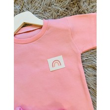 Enes Baby gökkuşağı Etiketli Esnek Kaşkorse 2li Takım