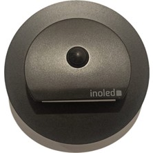 Inoled Hareket Sensörlü Yuvarlak Kasa Koridor Armatürü - Gün Işığı 3000 Kelvin - 6106
