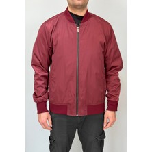 Erkek Kolej Yaka Mevsimlik Ceket Tek Üst REU-9127 Bordo