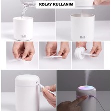 LE10 300ML Ultrasonik Pembe Siyah LED Işıklı Hava Nemlendirici Ortam Nemlendirici Buharlı Nemlendirici Buhar Makinesi ve Aroma Difuzoru H2O Oda Hava Temizleyici Parfüm Koku