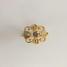 Swarovski Taşlı Tekli K.altın