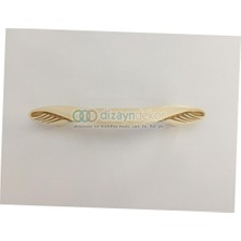 Dizaynaks Antik Krem Kaplama Desenli 96 Mm. Kulp