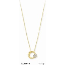 Harem Altın 14 Ayar Altın Ay Yıldız Kolye Kly1014