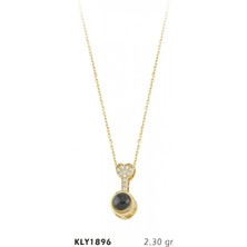 Harem Altın 14 Ayar Altın Seni Seviyorum Taşlı Anahtar Kolye KLY1896