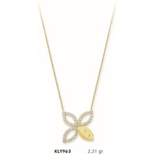 Harem Altın 14 Ayar Altın Kelebek Kolye Kly963