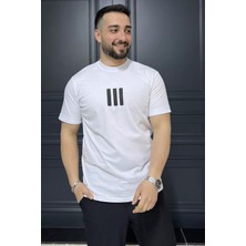 Mishar İtalia Kol Katlamalı Baskılı Erkek Tişört P-00015997