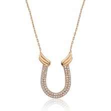 Tesbihayal Gümüş Nal Bayan Kolye