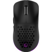 Rampage Blink PRO Bluetooth-Kablosuz-Kablolu Rgb Şarjlı 24000 Dpı 3311 Hafif Gaming Mouse Oyuncu Mouse SİYAH