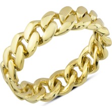 Harem Altın 14 Ayar Altın Zincir Yüzük YZK252