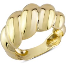 Harem Altın 14 Ayar Altın Büyük Sarmal Yüzük YZK345