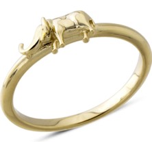 Harem Altın 14 Ayar Altın Fil Yavrusu Yüzük YZK405