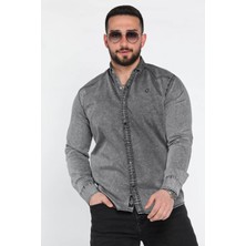 Mishar İtalia Erkek Uzun Kol Çıtçıtlı Gömlek P-00015951