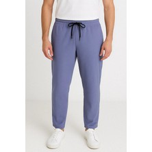 Mishar İtalia Erkek Duble Paça Kendinden Desenli Bel Bağlamalı Pantolon P-00015934