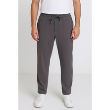 Mishar İtalia Erkek Duble Paça Kendinden Desenli Bel Bağlamalı Pantolon P-00015934