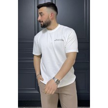 Mishar İtalia Erkek Yazı Baskılı Tişört P-00015982