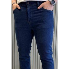 Mishar İtalia Erkek Fermuarlı Likralı Jean Kot Pantolon P-00015853