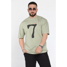 Mishar İtalia Kol Katlamalı Baskılı Erkek Tişört P-00015979