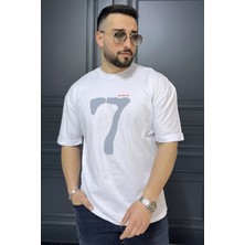 Mishar İtalia Kol Katlamalı Baskılı Erkek Tişört P-00015979