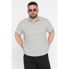 Mishar İtalia Polo Yaka Jakarlı Erkek Tişört P-00015844