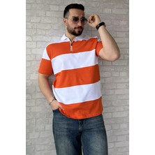 Mishar İtalia Polo Yaka Yarım Fermuarlı Erkek Tişört P-00015558