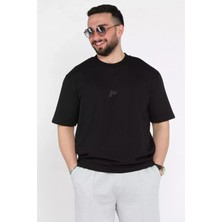 Mishar İtalia Erkek Bisiklet Yaka Baskılı Tişört P-00015559