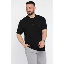 Mishar İtalia Bisiklet Yaka Kendinden Desenli Erkek Tişört P-00015561