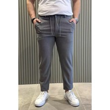 Mishar İtalia Erkek Bel Lastikli Bağcıklı Jogger Pantolon P-00015488