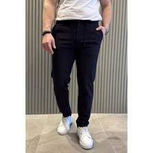 Mishar İtalia Erkek Bel Lastikli Bağcıklı Jogger Pantolon P-00015488