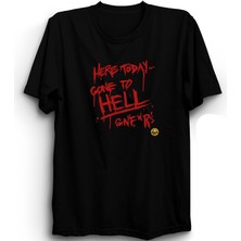 Guns N' Roses, Here Today, Gone To Hell, Rock Metal Müzik Grubu %100 Pamuk Tişört