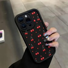 Phone Çizgili Kiraz Siyah Yüksek Bambu Merdiven Foto Çerçevesi Sabun Telefon Kılıfı Için Apple iPhone