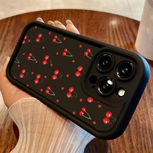 Phone Çizgili Kiraz Siyah Yüksek Bambu Merdiven Foto Çerçevesi Sabun Telefon Kılıfı Için Apple iPhone